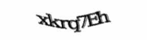 Security check image, please type the characters shown